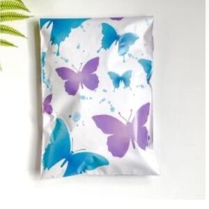 6x9 butterfly poly mailers x10